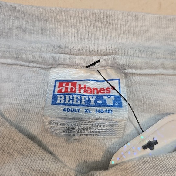 VTG BSA XL Lost Pines Pocket T-Shirt Campmaster Boy Scout Fire 90s MadeUSA Texas - Picture 3 of 6